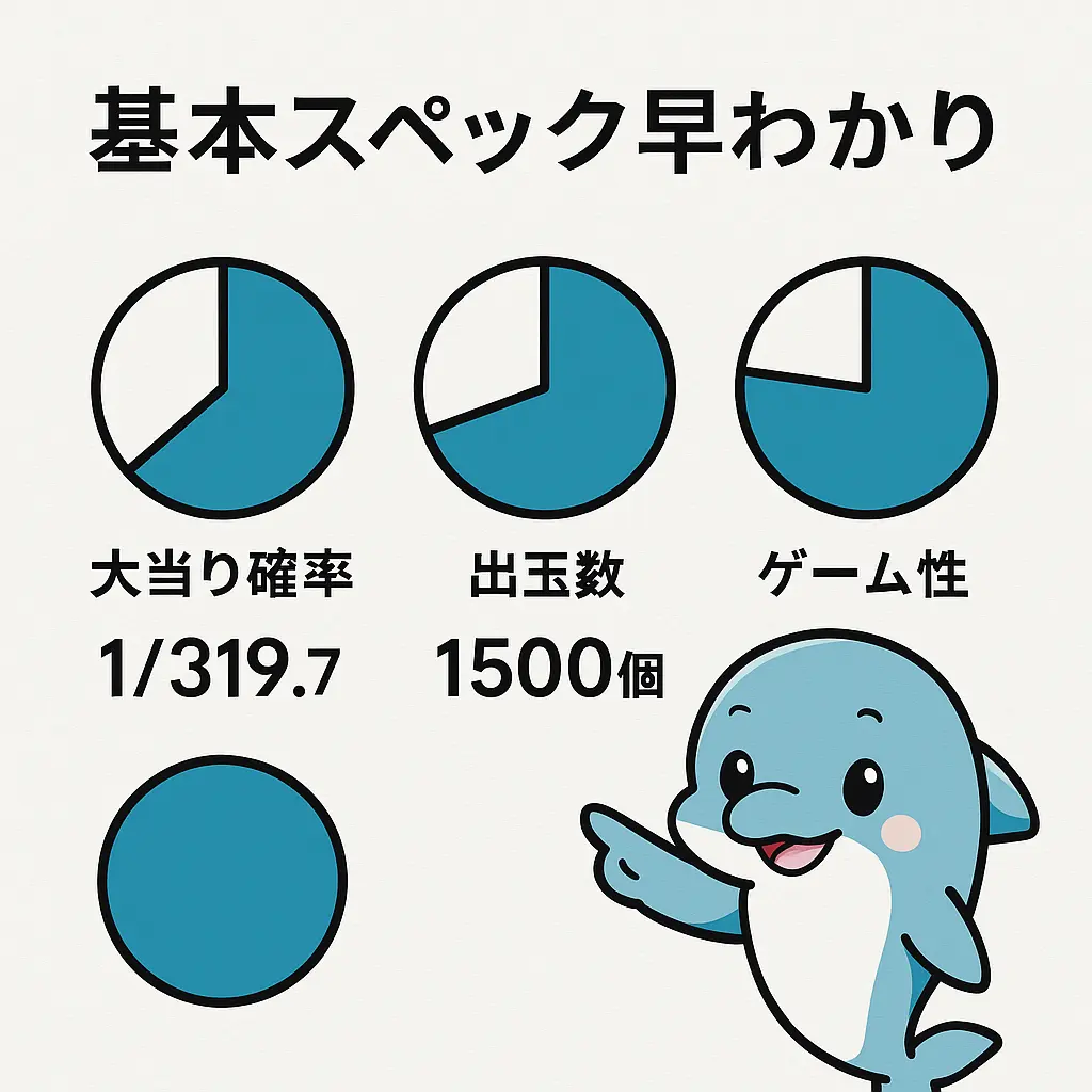 海物語ブラック4の基本スペックと特徴 - 海物語ブラック4