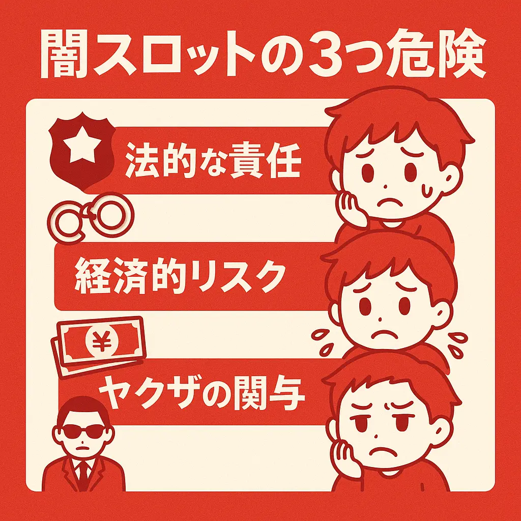 闇スロットの危険性とリスク - 闇スロット
