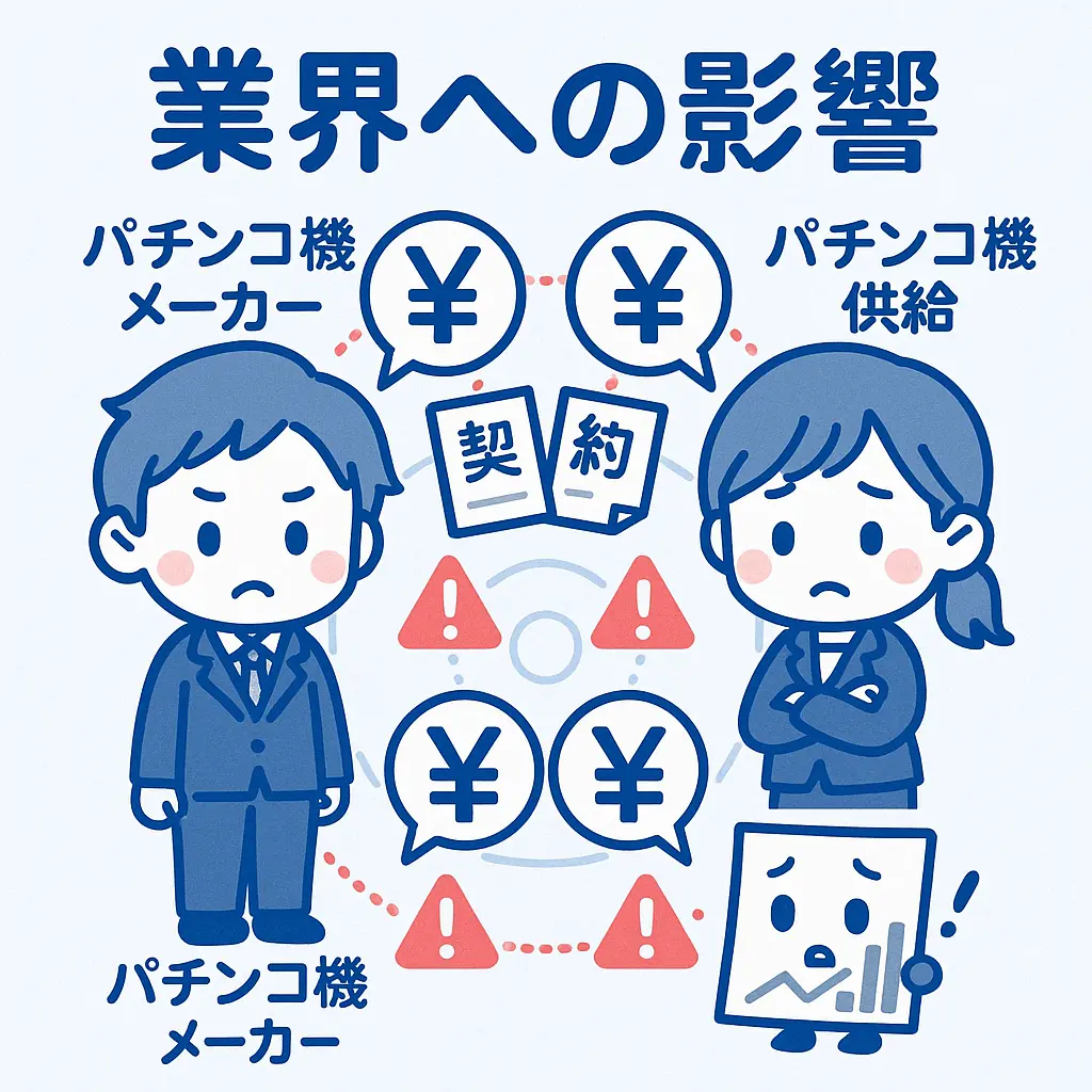 遊技台メーカーへの連鎖的影響と業界全体の危機 - ガイア 民事再生