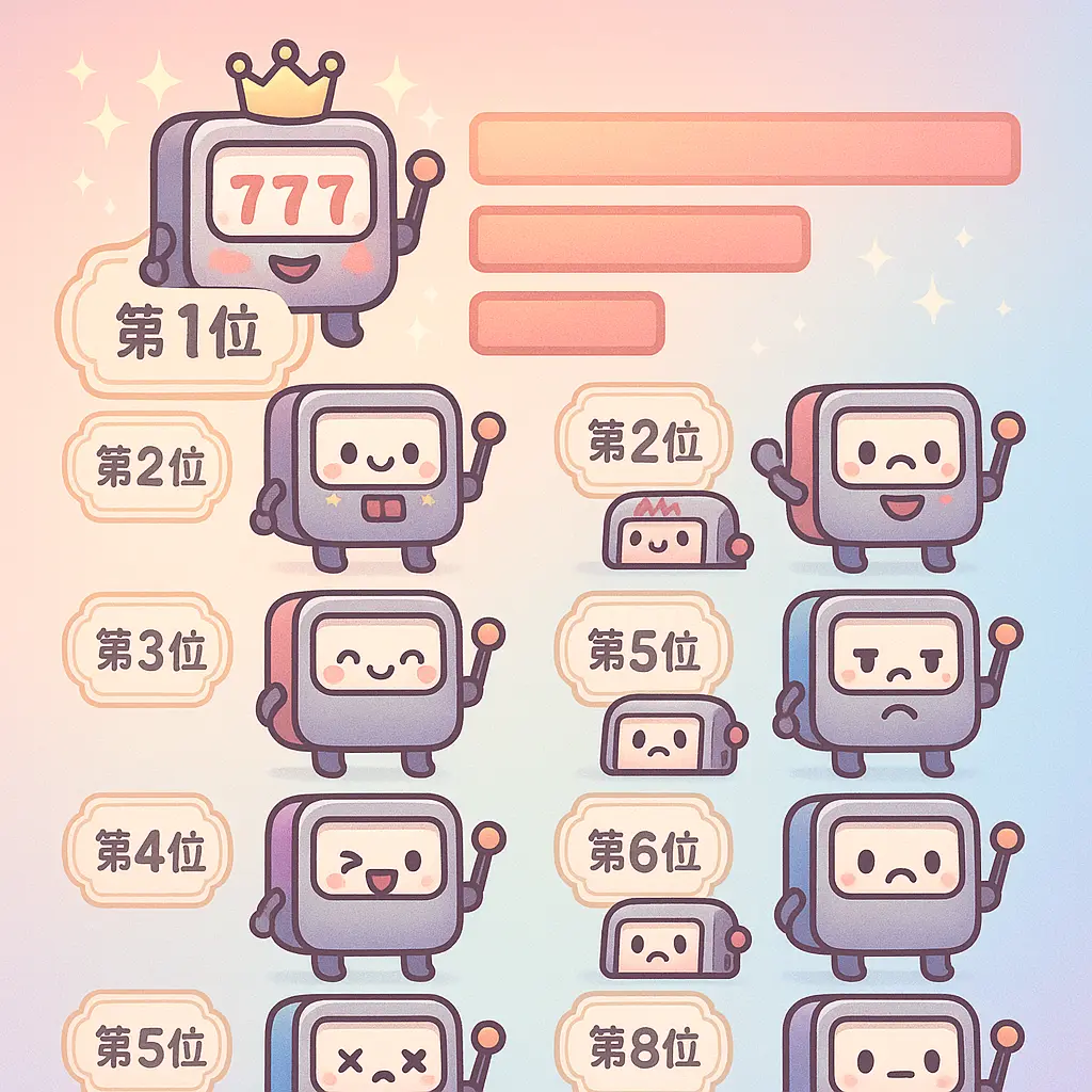 2024年最新!設定6勝率ランキングTOP10 - スロット 設定6 勝率 ランキング