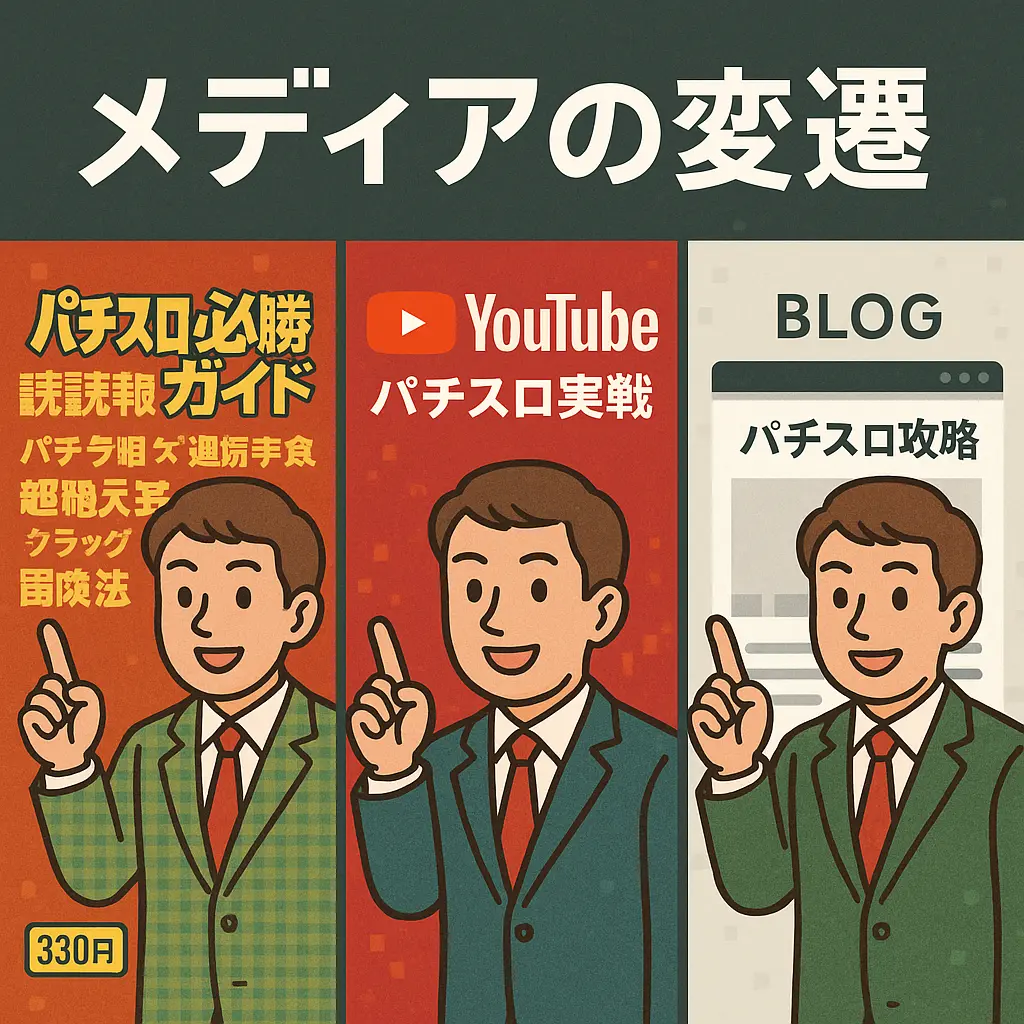 主要雑誌別の引退ライター動向 - 引退したパチスロライター 一覧