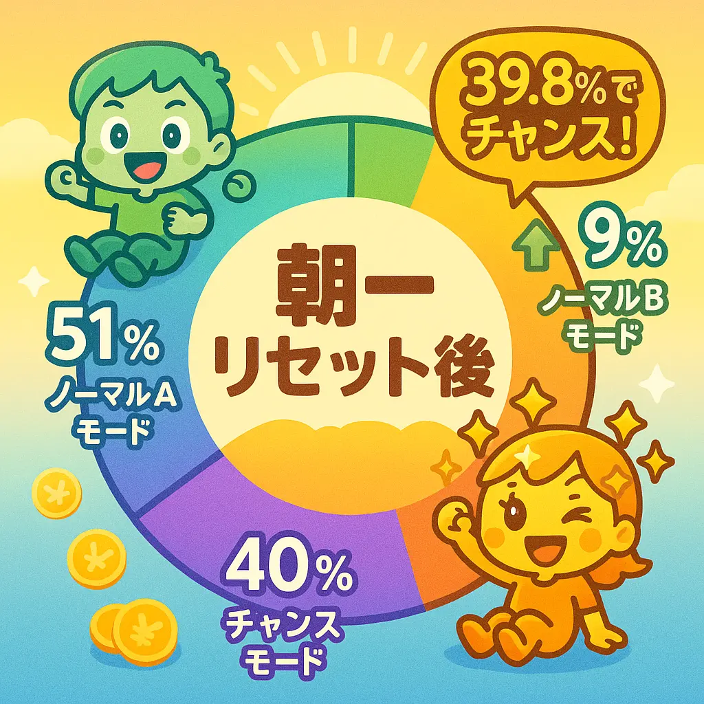 モードシステムと設定との関連性 - 沖ドキゴールド 攻略 設定差 打ち方