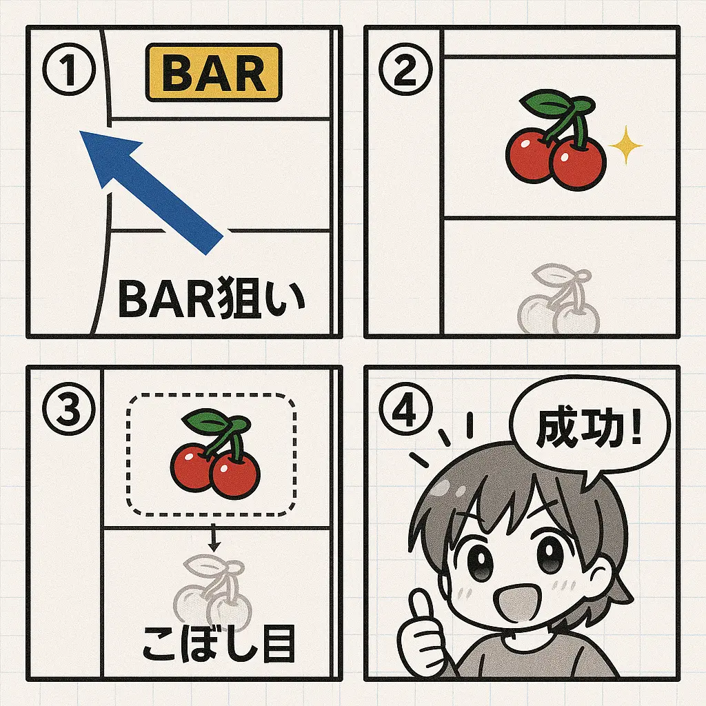 レア役の見分け方と打ち方の基本 - 沖ドキゴールド 攻略 設定差 打ち方