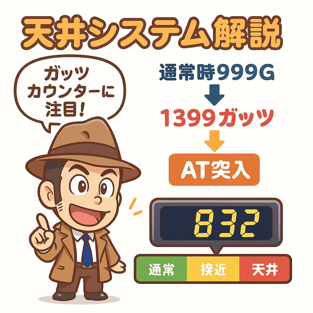 銭形4スマスロの天井システムと基本的な仕組み - 銭形4 スマスロ 攻略 天井 やめどき