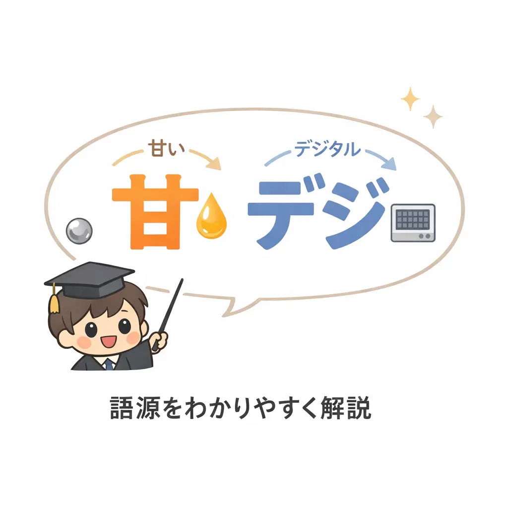 甘デジの基本的な意味と語源 - 甘デジとは
