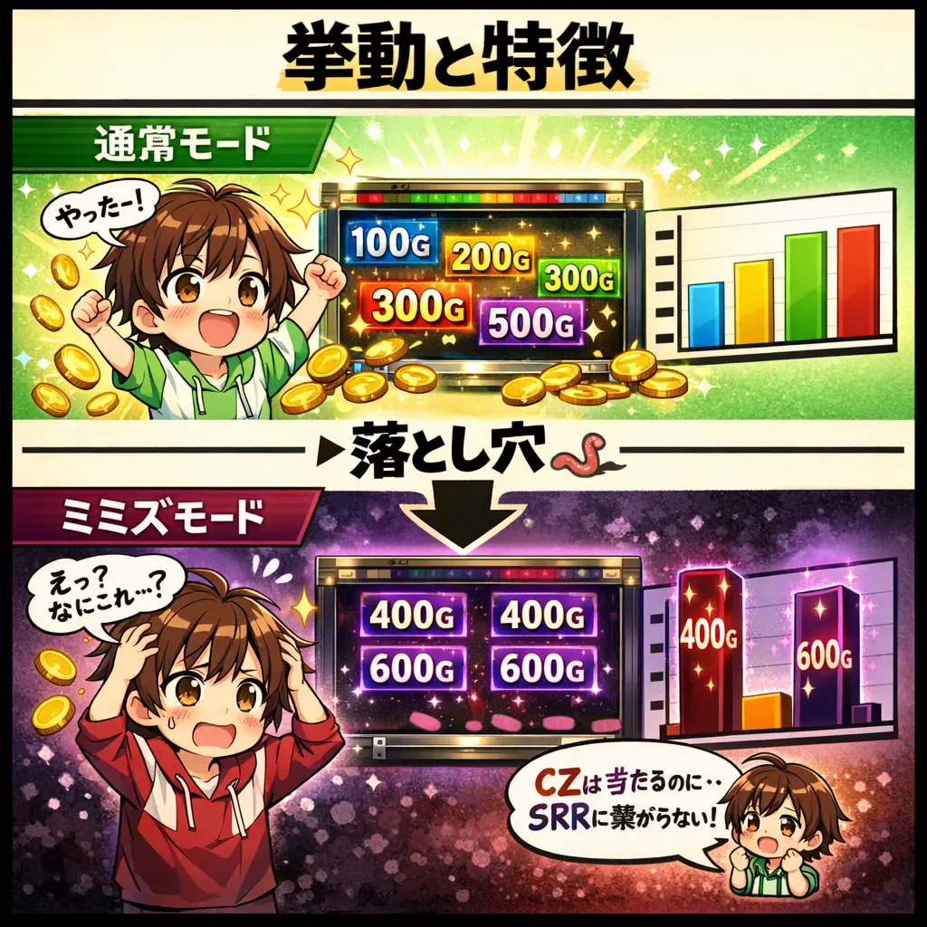 ミミズモードの挙動と特徴 - ヴァルヴレイヴ ミミズモード 突入条件 恩恵