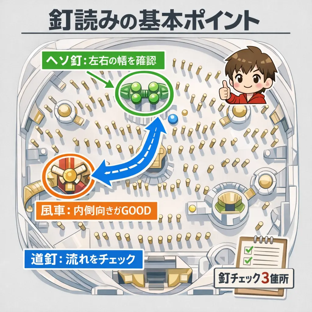 釘読みの基本と実践テクニック - パチンコ 台選び