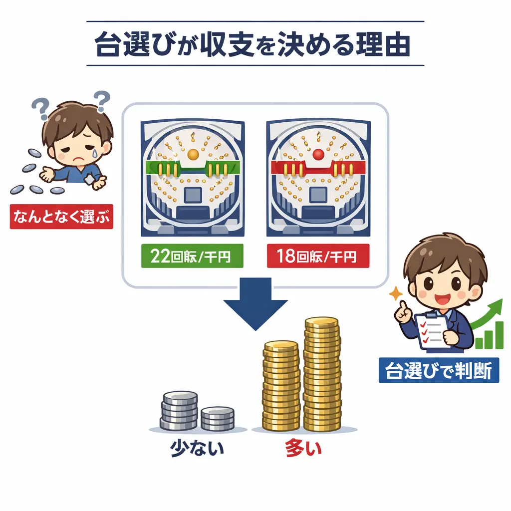 パチンコ台選びが結果を左右する本当の理由 - パチンコ 台選び